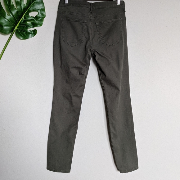 Olive green skinny jeans size 27 - Picture 3 of 7